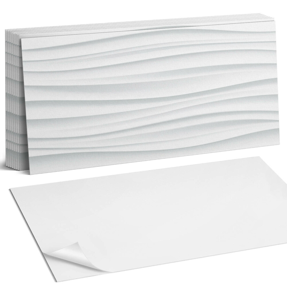 Panel samoprzylepny na ścianę Fale w minimalistycznym stylu