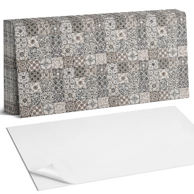 Panel dekoracyjny Wzory mozaikowe na tle