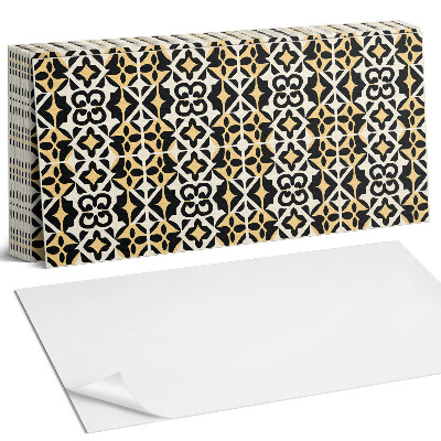 Panel ścienny do kuchni Geometryczne wzory na tle