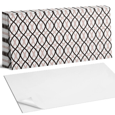 Panel samoprzylepny na ścianę Wzór falistych linii