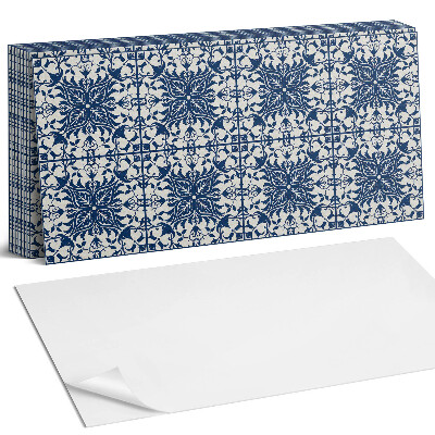 Panel ścienny do kuchni Wzór kwiatowy na tle