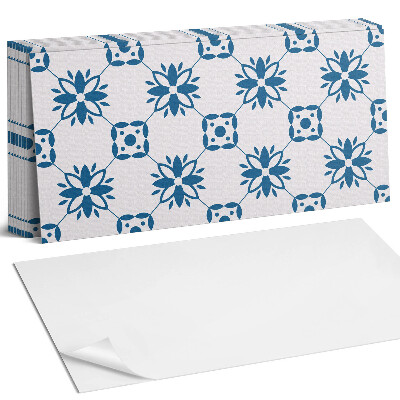 Panel dekoracyjny Kwiatowy wzór z liśćmi