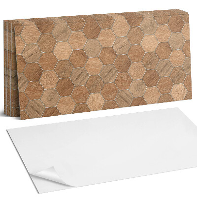 Panel ścienny do kuchni Wzór heksagonalnych płytek