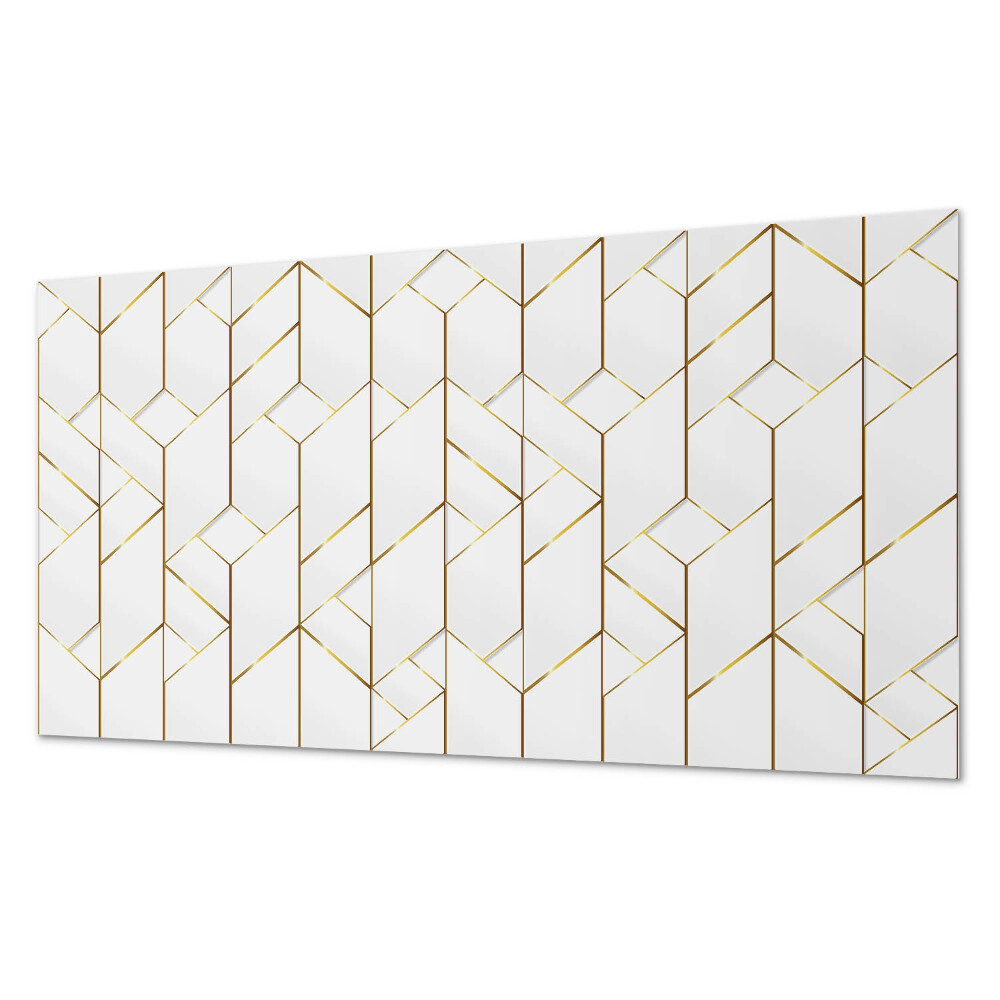 Panel samoprzylepny na ścianę Geometryczny wzór linii