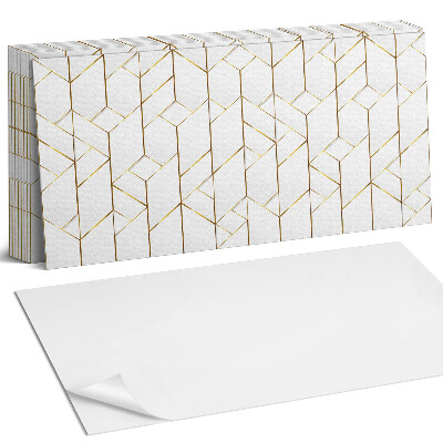 Panel samoprzylepny na ścianę Geometryczny wzór linii