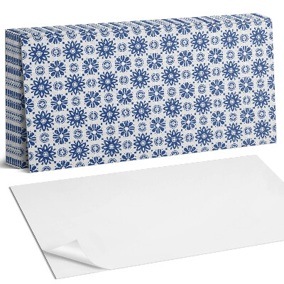 Panel ścienny do kuchni Kwiatowy wzór na tle