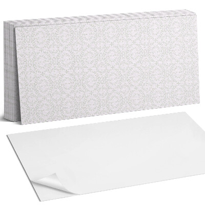 Panel samoprzylepny na ścianę Delikatny wzór roślinny