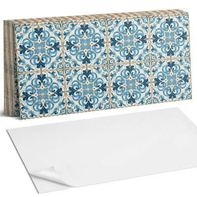 Panel samoprzylepny na ścianę Wzór roślinny w symetrii