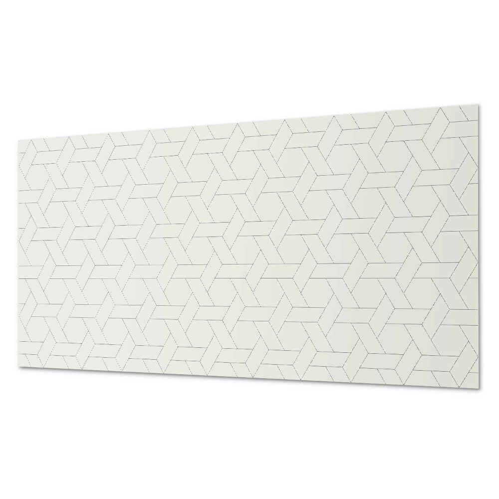 Panel samoprzylepny na ścianę Geometryczny wzór heksagonalny