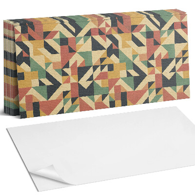Panel samoprzylepny na ścianę Abstrakcyjny wzór geometryczny