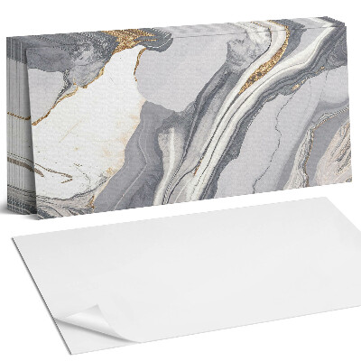 Panel samoprzylepny na ścianę Abstrakcyjne fale i żyłki