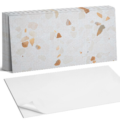 Panel ścienny do kuchni Wzór z fragmentami kamieni