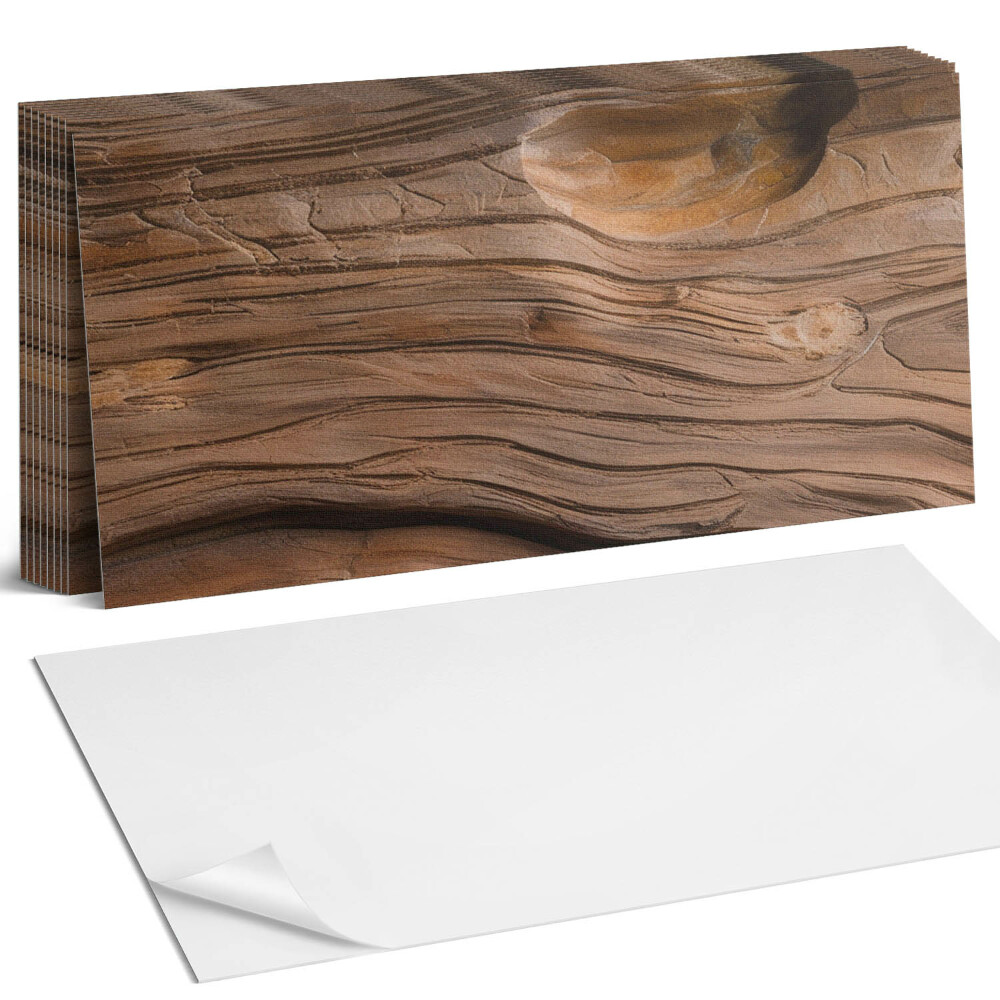 Panel samoprzylepny na ścianę Naturalne usłojenie drewna