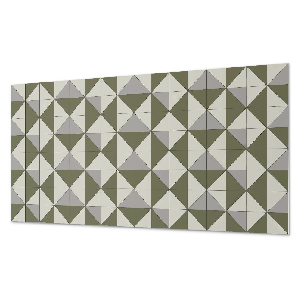 Panel ścienny do kuchni Wzór geometrycznych trójkątów