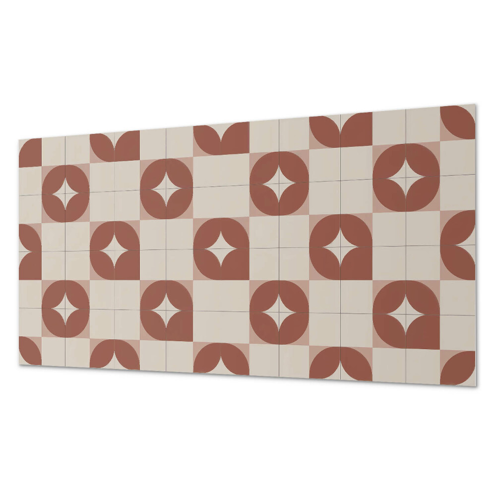 Panel ścienny do kuchni Geometryczny wzór z okręgami