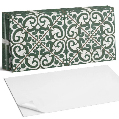 Panel ścienny do kuchni Wzór z roślinnymi motywami