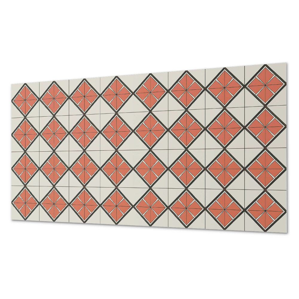 Panel ścienny do kuchni Geometryczny wzór w romby