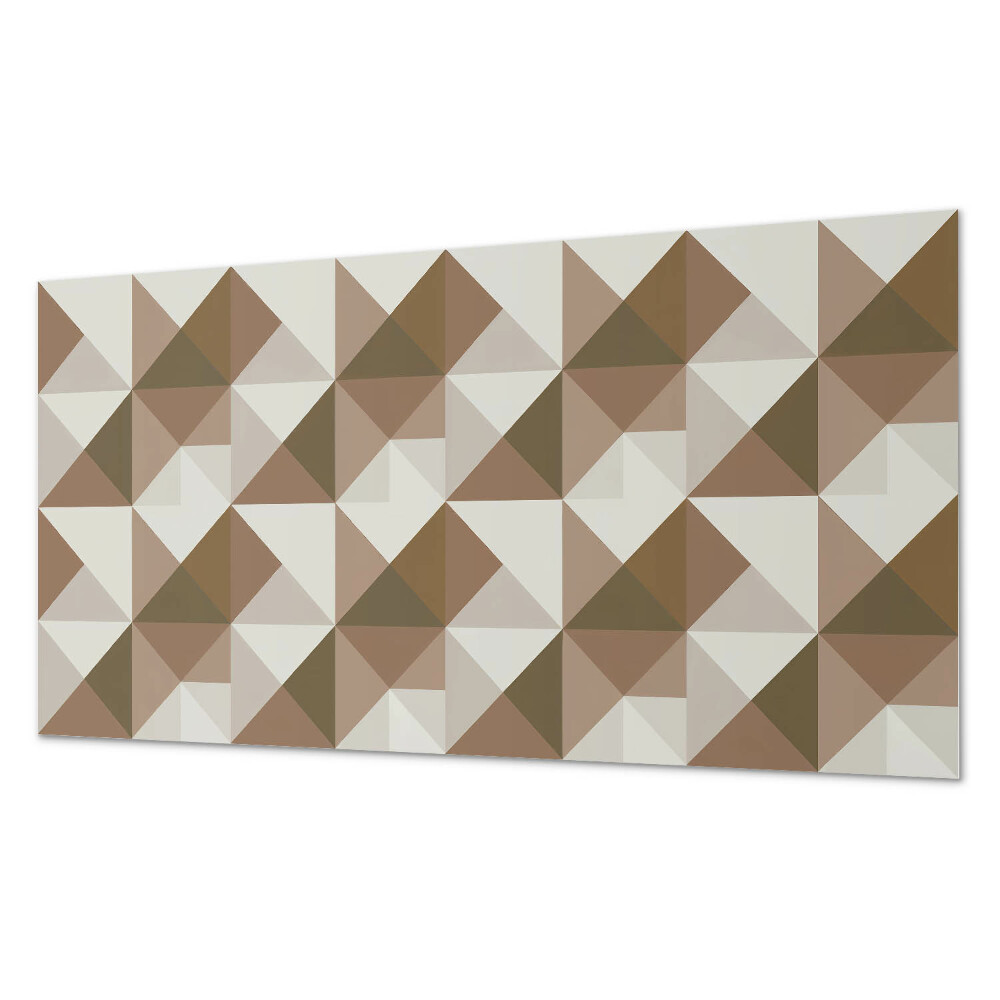 Panel samoprzylepny na ścianę Geometria w trójkątach