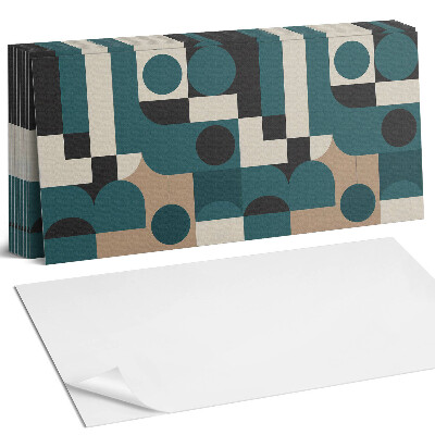 Panel samoprzylepny na ścianę Abstrakcyjne kształty i formy