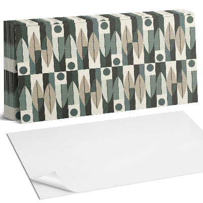 Panel samoprzylepny na ścianę Abstrakcyjny wzór geometryczny