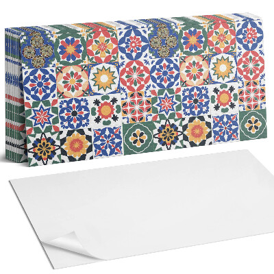 Panel dekoracyjny Wzory mozaikowe w szeregach