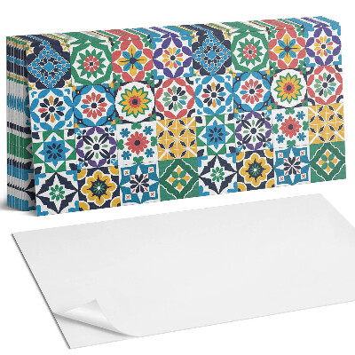 Panel dekoracyjny Wzory mozaikowe w kratkę