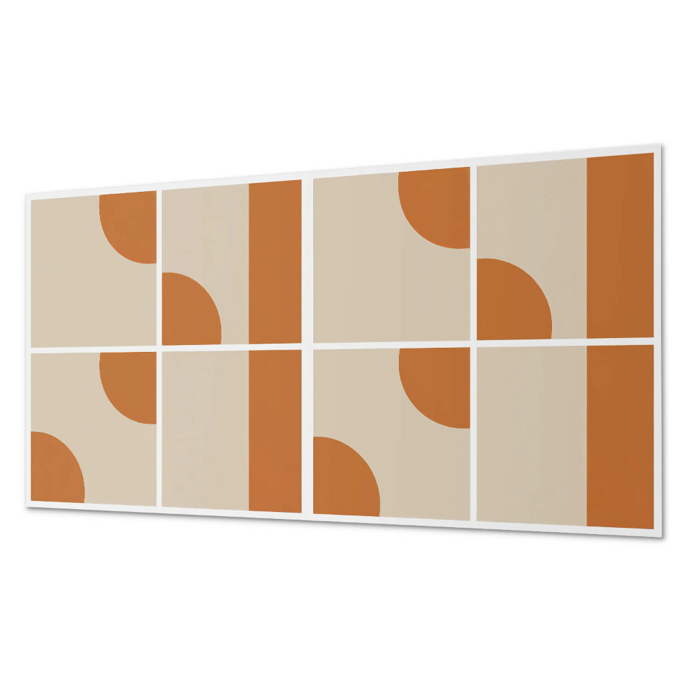 Panel samoprzylepny na ścianę Abstrakcyjne geometryczne kształty