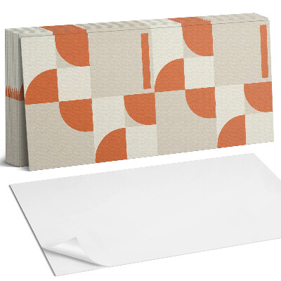 Panel samoprzylepny na ścianę Abstrakcyjny układ kształtów