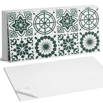 Panel ścienny do kuchni Wzory kwiatowe i geometryczne