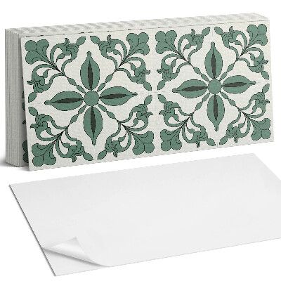 Panel ścienny do kuchni Elegancki wzór roślinny