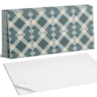 Panel ścienny do kuchni Geometryczny wzór w romby