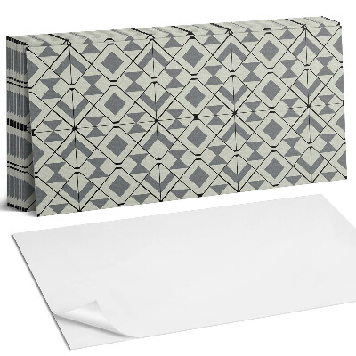 Panel samoprzylepny na ścianę Geometryczny wzór w romby