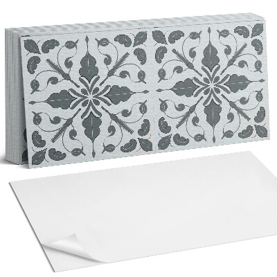 Panel ścienny do kuchni Motyw roślinny w symetrii