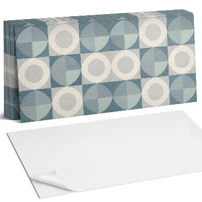 Panel samoprzylepny na ścianę Geometria okręgów i kształtów