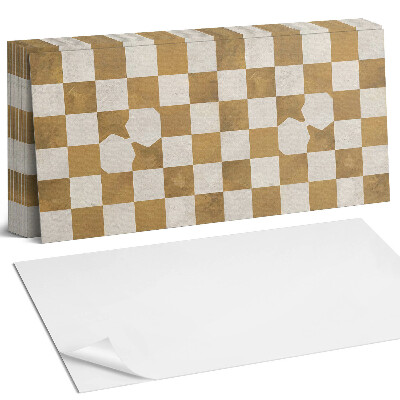 Panel samoprzylepny na ścianę Abstrakcyjny wzór szachownicy