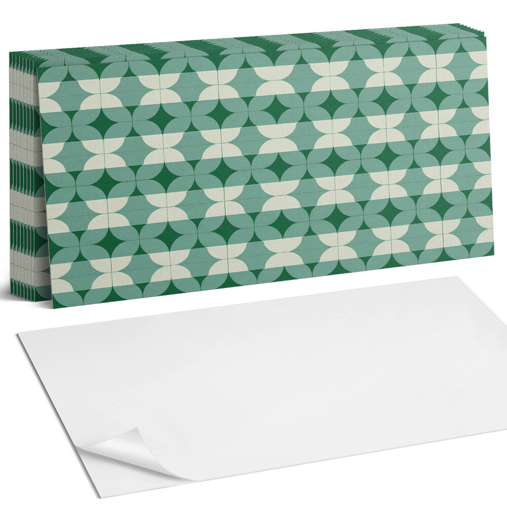 Panel ścienny do kuchni Geometria falistych kształtów