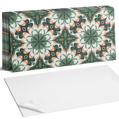 Panel ścienny do kuchni Stylowy wzór roślinny