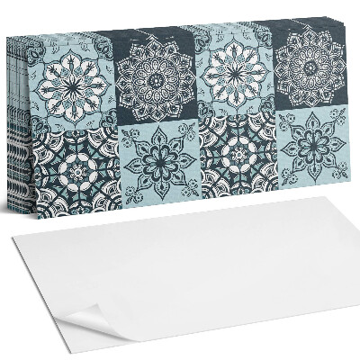 Panel samoprzylepny na ścianę Wzory mandali w siatce