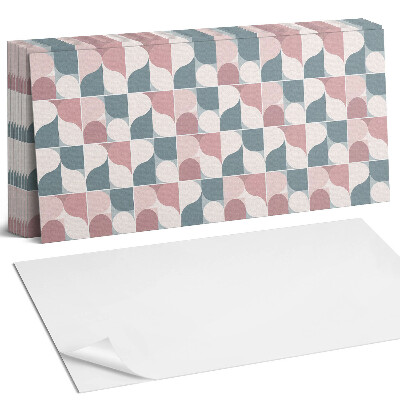 Panel samoprzylepny na ścianę Abstrakcyjny wzór geometryczny