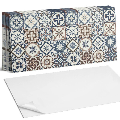 Panel ścienny do kuchni Wzory kafli dekoracyjnych