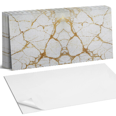 Panel ścienny do kuchni Elegancki marmur z żyłkami