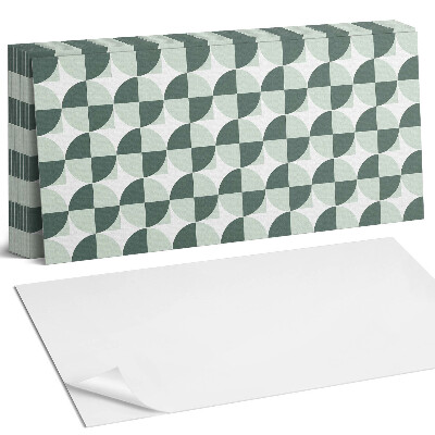 Panel samoprzylepny na ścianę Geometria okręgów i kwadratów