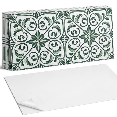 Panel ścienny do kuchni Wzór roślinny z ornamentami