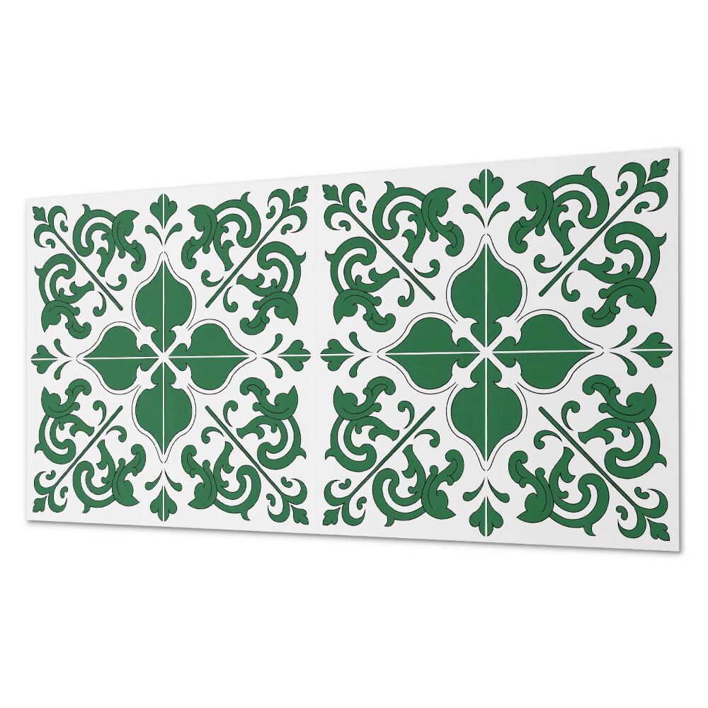 Panel ścienny do kuchni Wzór roślinny z ornamentami