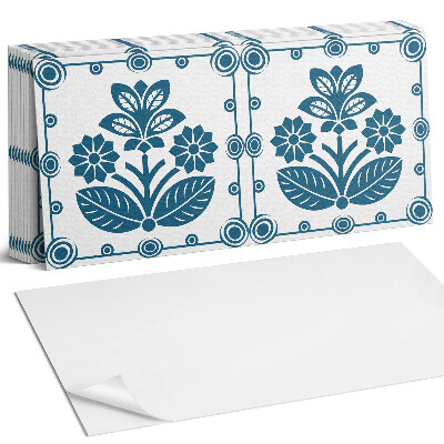 Panel ścienny do kuchni Kwiatowy wzór dekoracyjny