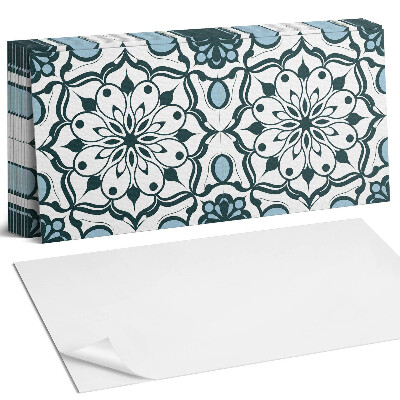 Panel ścienny do kuchni Kwiatowy wzór mandali