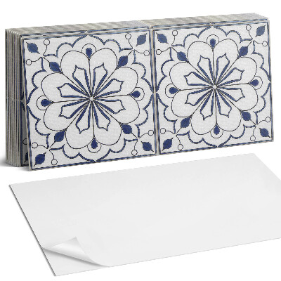 Panel ścienny do kuchni Kwiatowy wzór ceramiczny