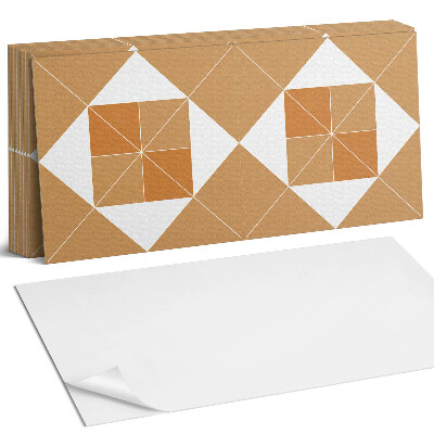 Panel samoprzylepny na ścianę Geometria w odcieniach