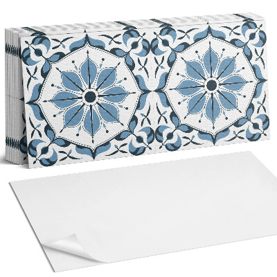 Panel ścienny do kuchni Wzór kwiatowy z detalami