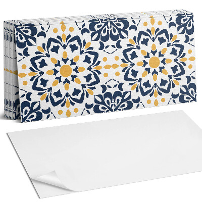 Panel ścienny do kuchni Kwiatowy wzór mandali